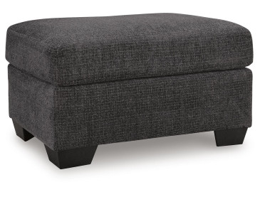Loreo Ottoman - Ebony