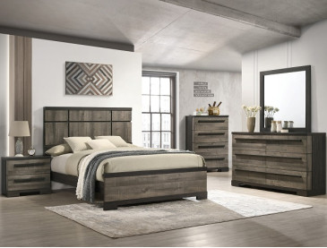 REMINGTON BEDROOM GROUP - QUEEN / Ebony