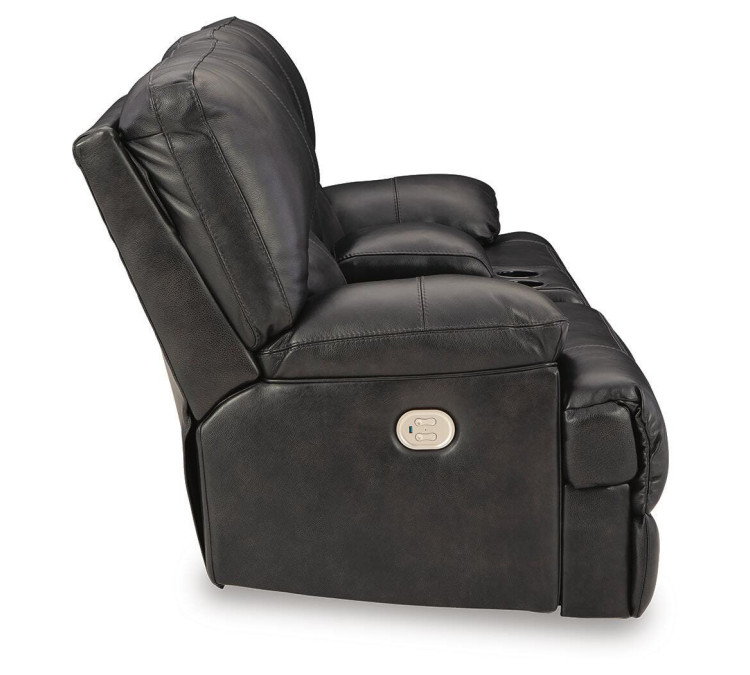 Mountainous Power Reclining Loveseat - Eclipse