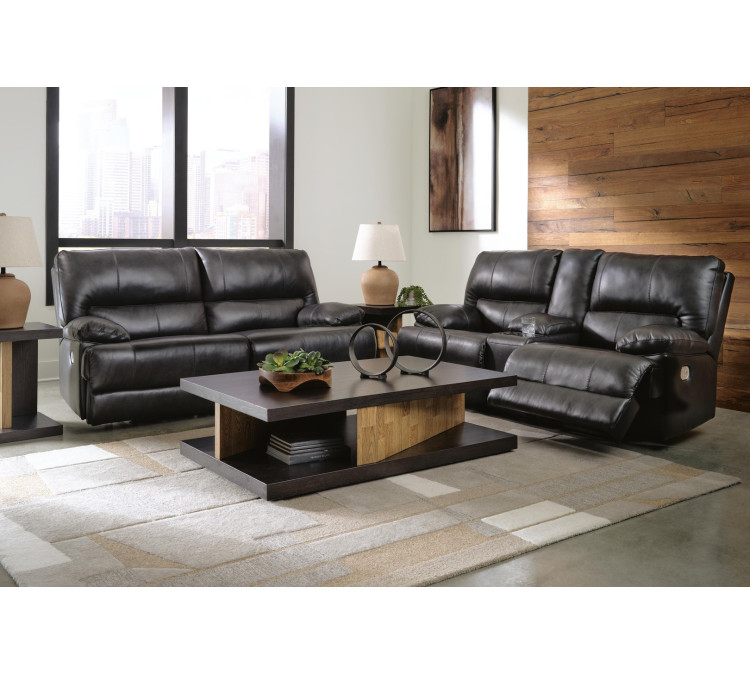 Mountainous Sofa and Loveseat - Eclipse