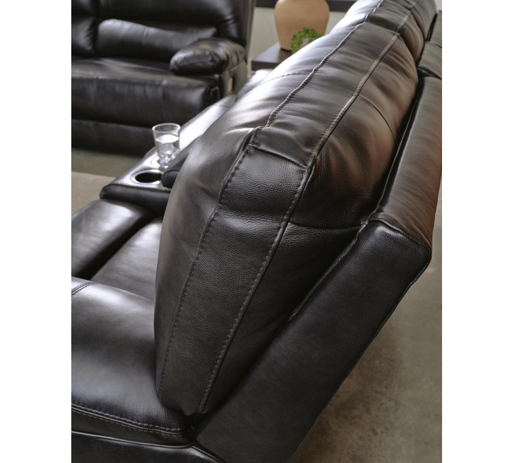 Mountainous Sofa and Loveseat - Eclipse