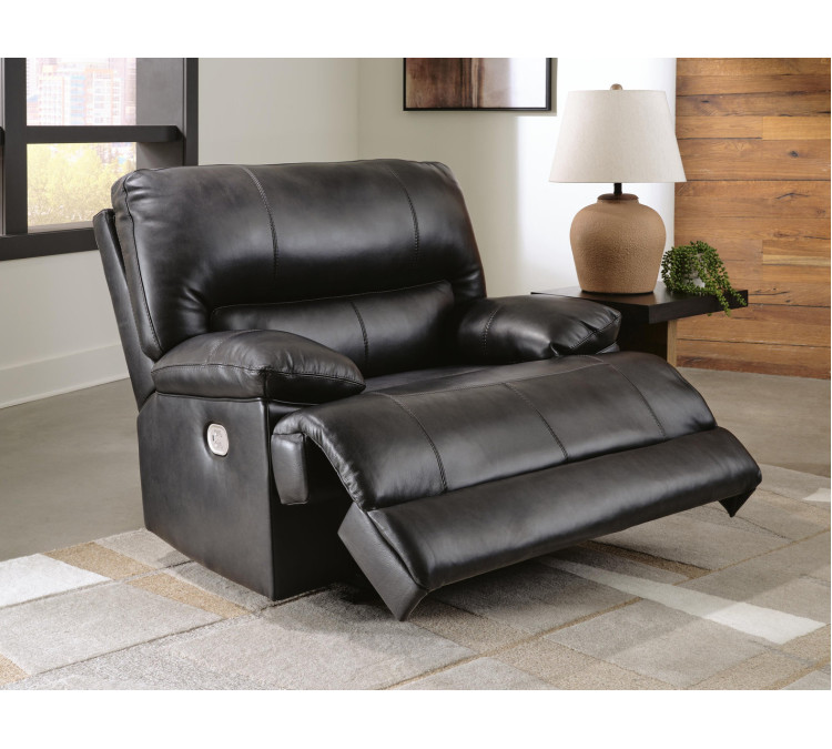 Mountainous Sofa, Loveseat and Recliner - Eclipse