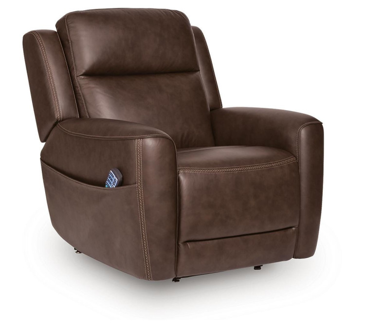 4Z-Riverlee Power Lift Recliner - Espresso