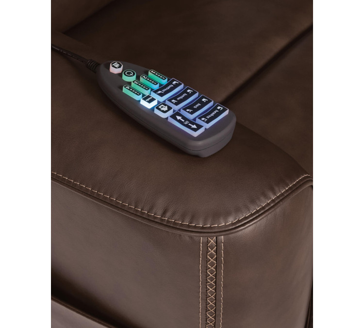 4Z-Riverlee Power Lift Recliner - Espresso