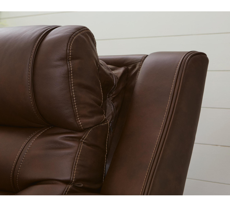 Beryton 5-Piece Power Reclining Sectional - Espresso