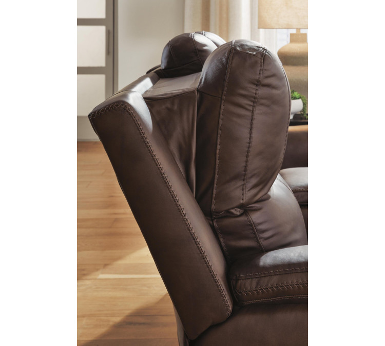 Beryton Sofa and Loveseat - Espresso