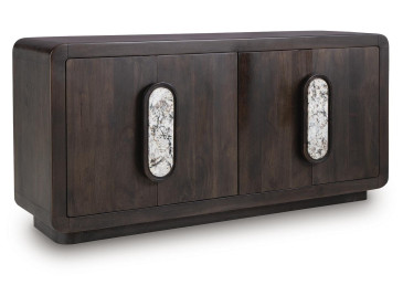 Elliston Accent Cabinet - Espresso Brown
