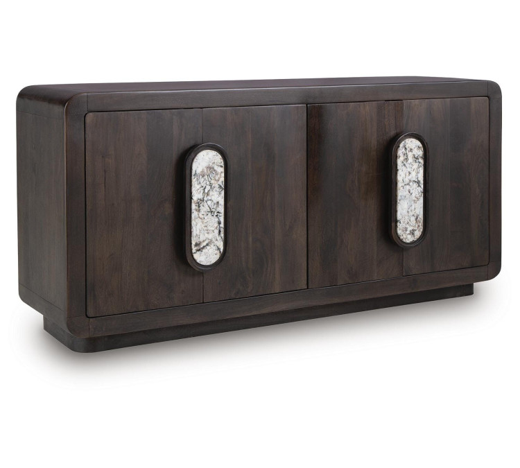 Elliston Accent Cabinet - Espresso Brown