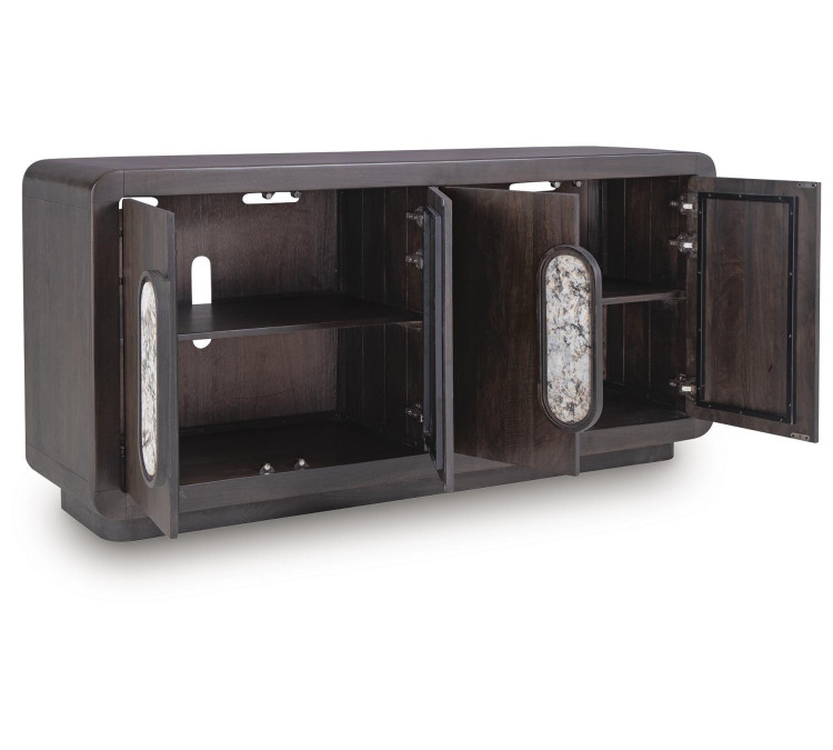Elliston Accent Cabinet - Espresso Brown