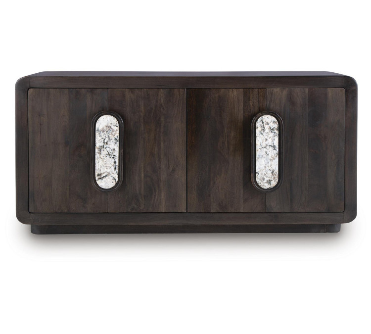 Elliston Accent Cabinet - Espresso Brown