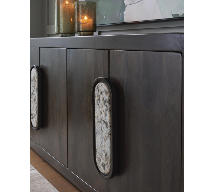 Elliston Accent Cabinet - Espresso Brown