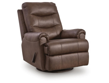 Dolinger Swivel Glider Recliner - Espresso