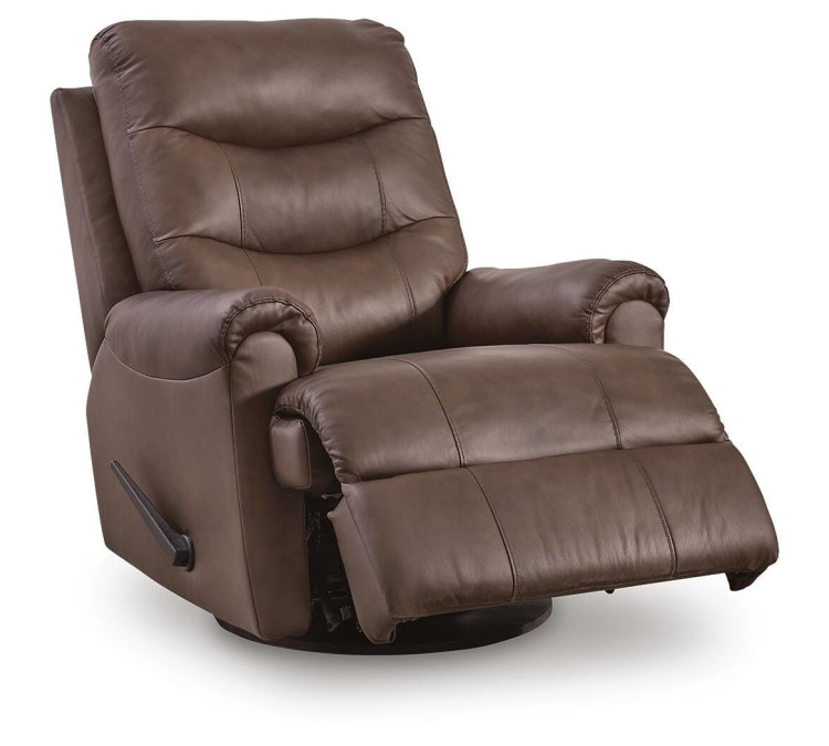 Dolinger Swivel Glider Recliner - Espresso