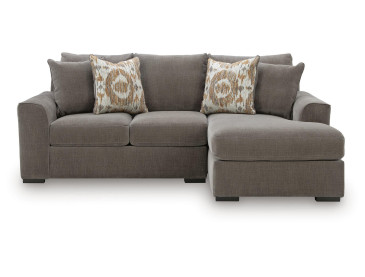 Rosston 2-Piece Sectional Sofa Chaise - Espresso