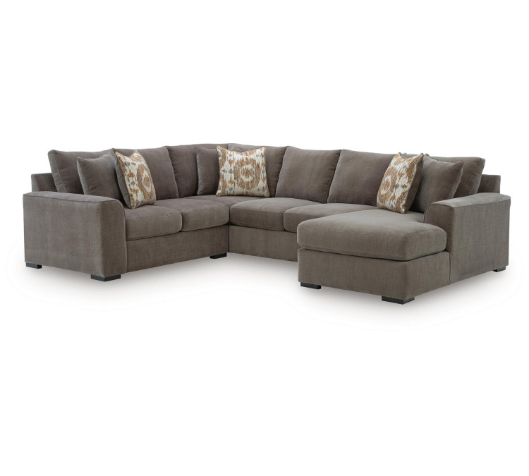 Rosston 3-Piece Sectional - Espresso