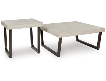 Westenfort Table (Set of 2) - Espresso/Gray