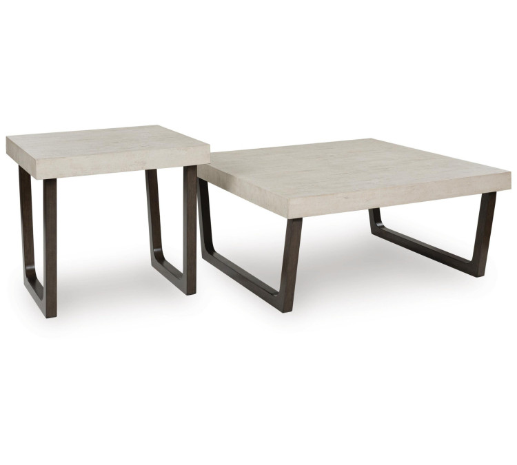 Westenfort Table (Set of 2) - Espresso/Gray