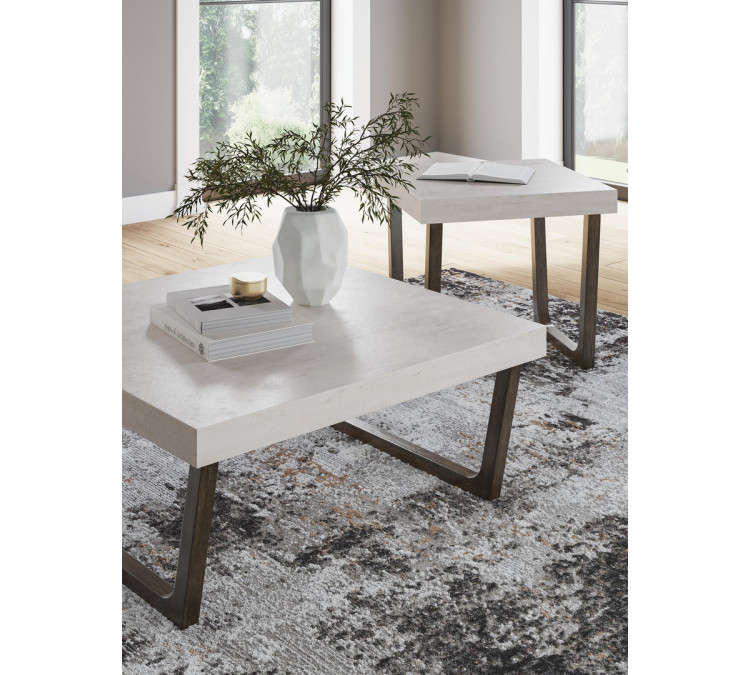 Westenfort Table (Set of 2) - Espresso/Gray