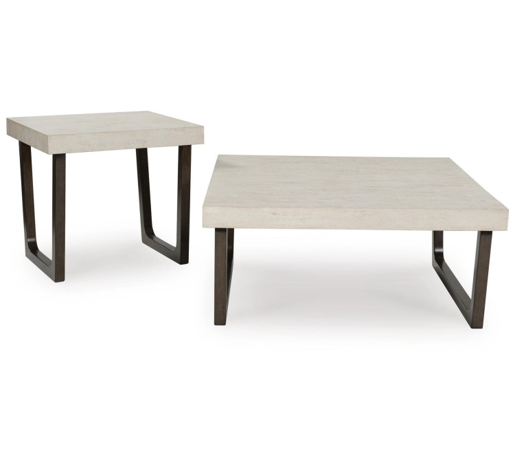 Westenfort Table (Set of 2) - Espresso/Gray