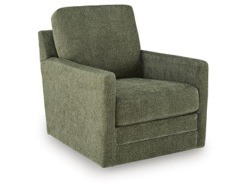 Dishford Swivel Accent Chair - Evergreen