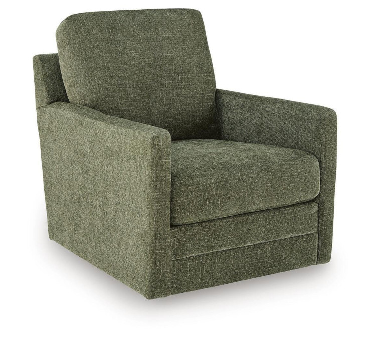 Dishford Swivel Accent Chair - Evergreen