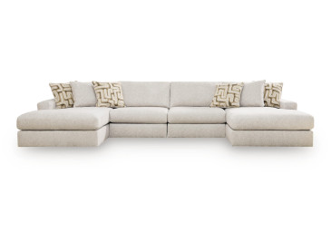 Toliar 4-Piece Double Chaise Sectional - Feathered