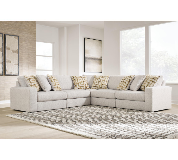 Toliar 5-Piece Sectional - Feathered