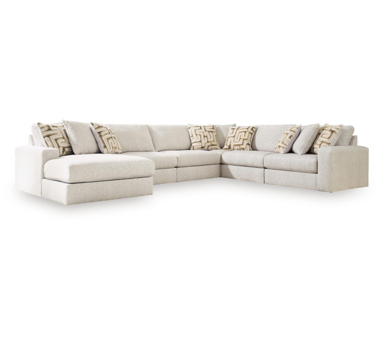 Toliar 6-Piece Sectional with Chaise - Feathered