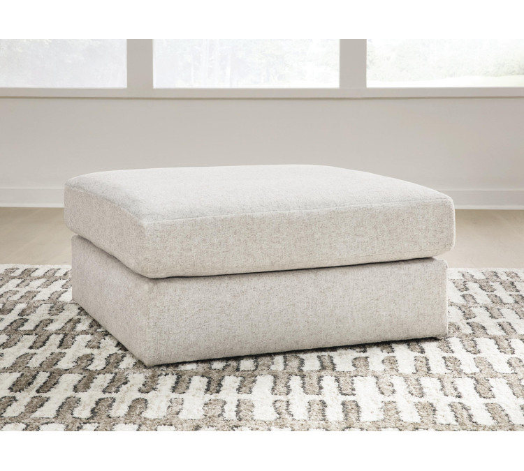Toliar Oversized Accent Ottoman - Feathered