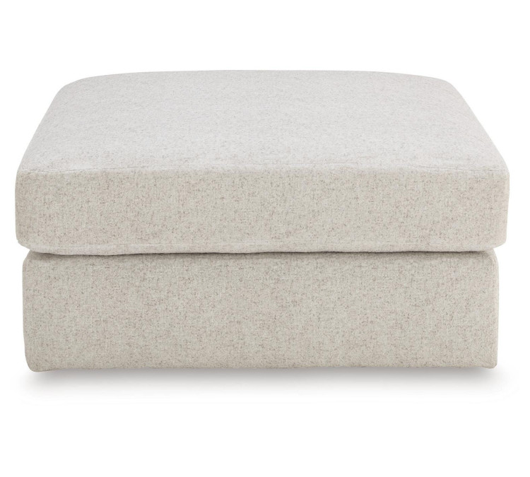 Toliar Oversized Accent Ottoman - Feathered