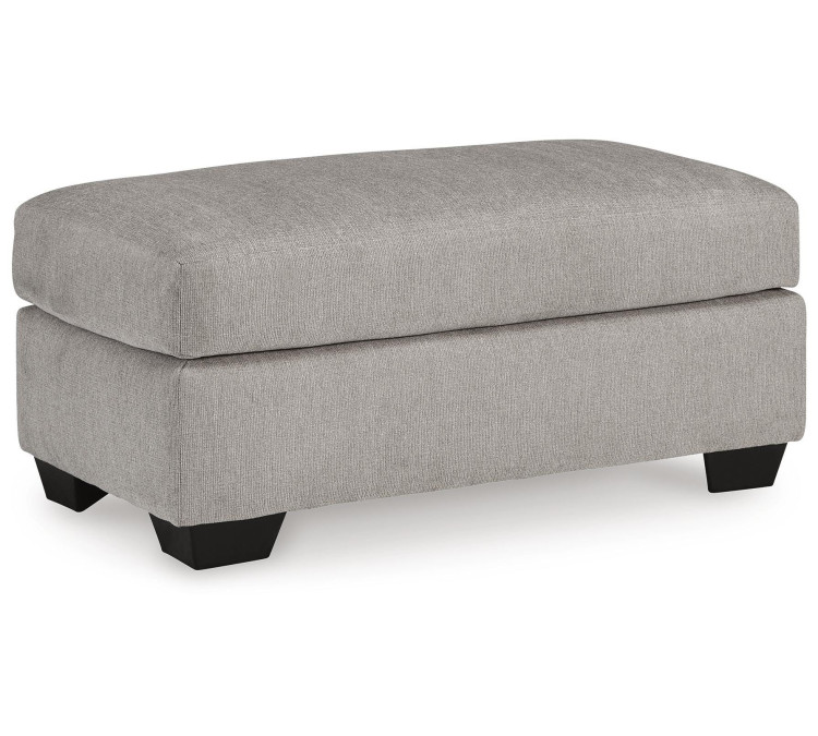 Avenal Park Chair and Ottoman - Flannel