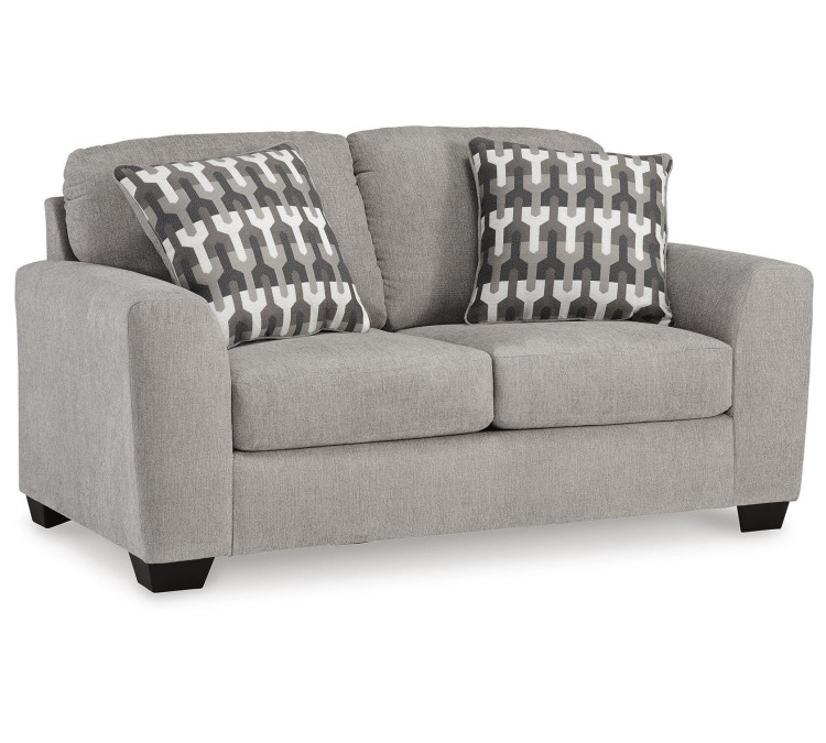 Avenal Park Sofa, Loveseat, Chair and Ottoman - Flannel