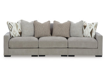 Aslan Court 3-Piece Sofa Sectional - Flax