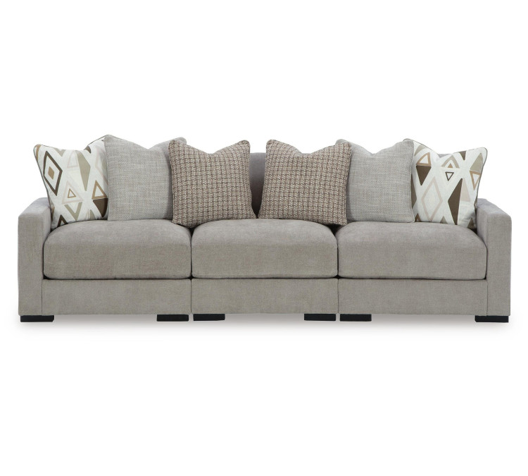Aslan Court 3-Piece Sofa Sectional - Flax