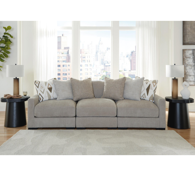 Aslan Court 3-Piece Sofa Sectional - Flax