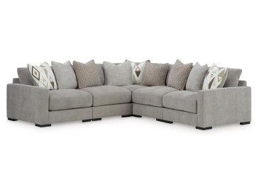 Aslan Court 5-Piece Sectional - Flax