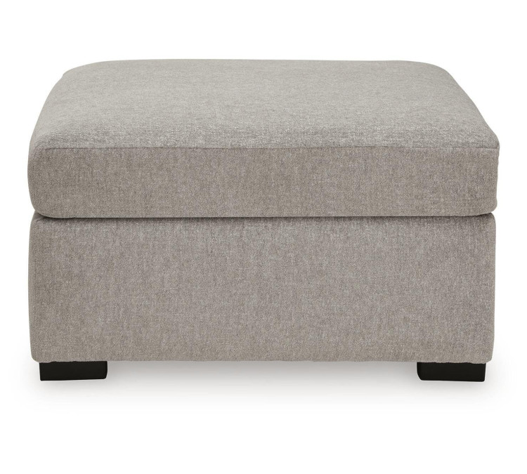 ModMax Luxe Oversized Accent Ottoman - Flint
