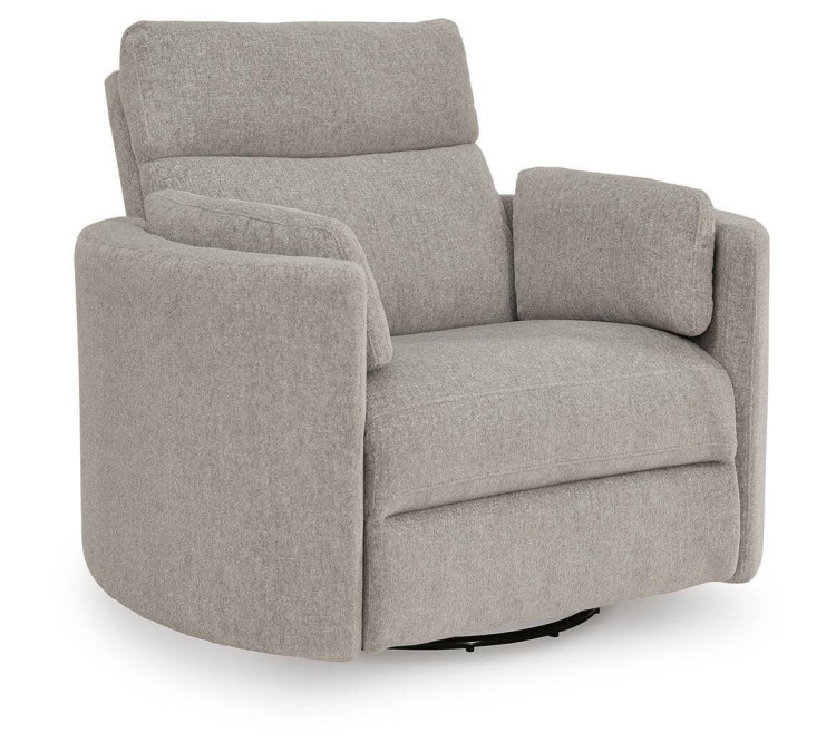 ModMax Luxe Swivel Glider Power Recliner - Flint