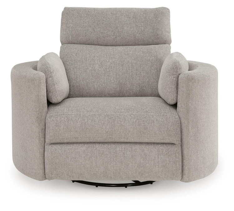 ModMax Luxe Swivel Glider Power Recliner - Flint