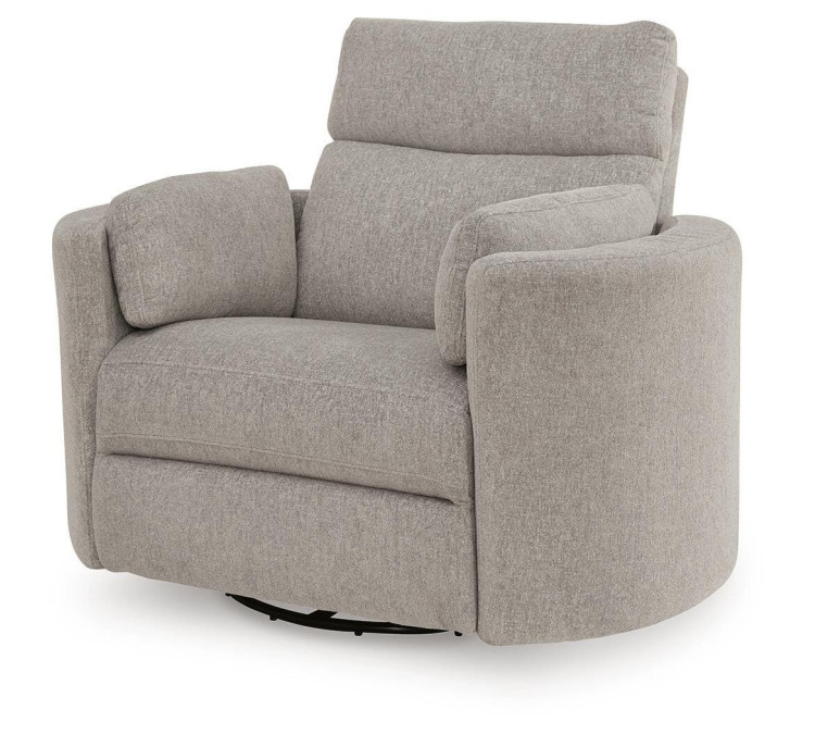 ModMax Luxe Swivel Glider Power Recliner - Flint