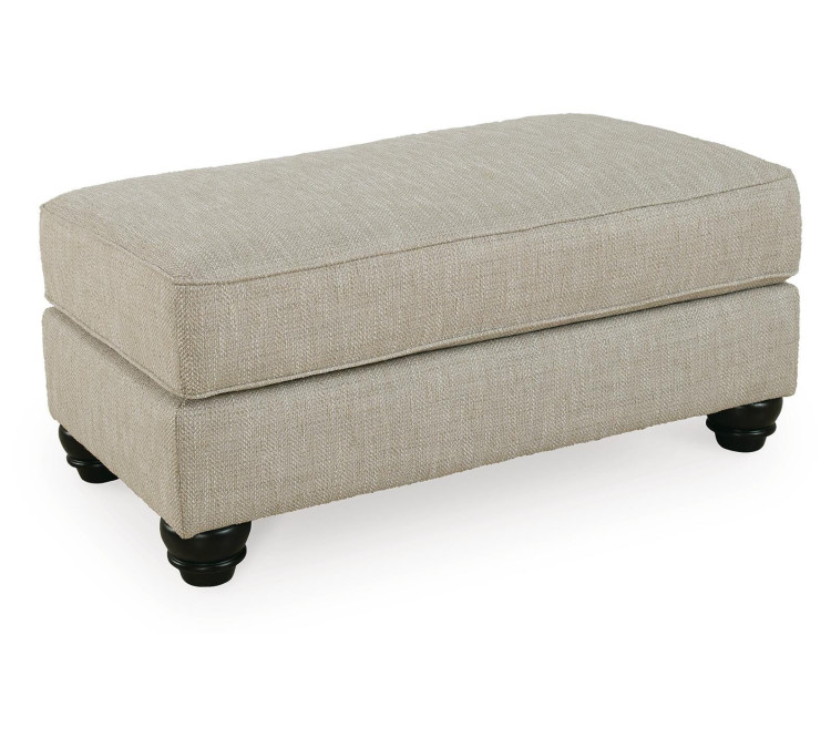 Asanti Sofa, Loveseat, Chair and Ottoman - Fog