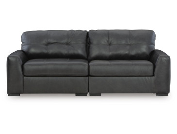 Brindley Pier 2-Piece Sectional Loveseat - Fog