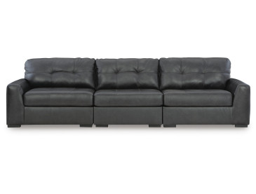 Brindley Pier 3-Piece Sectional Sofa - Fog