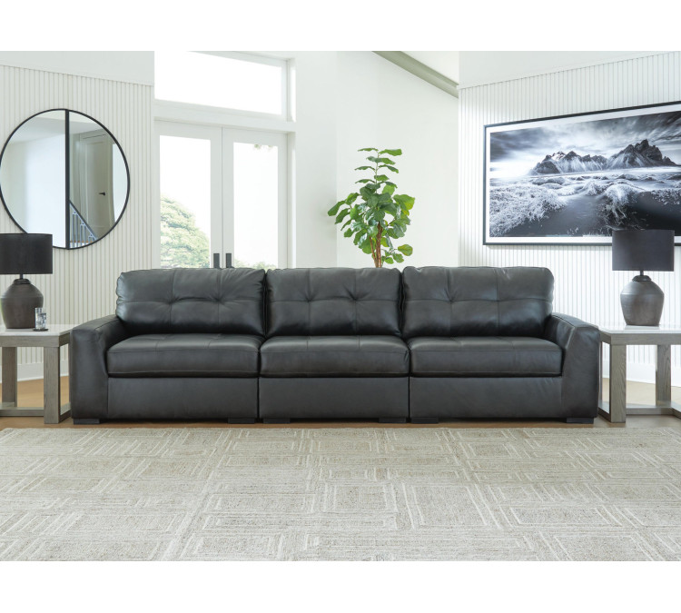 Brindley Pier 3-Piece Sectional Sofa - Fog
