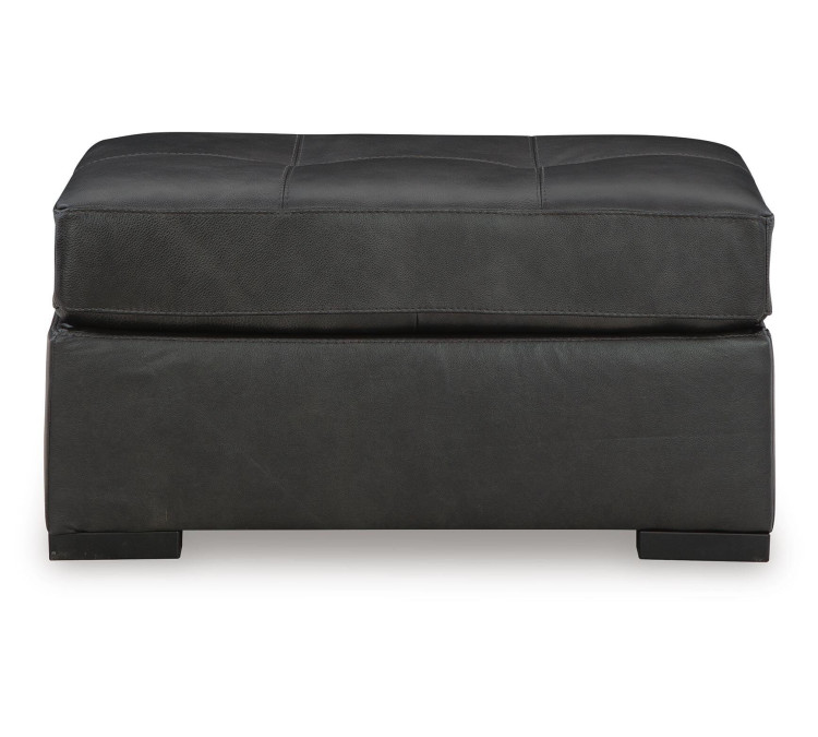 Brindley Pier Oversized Accent Ottoman - Fog