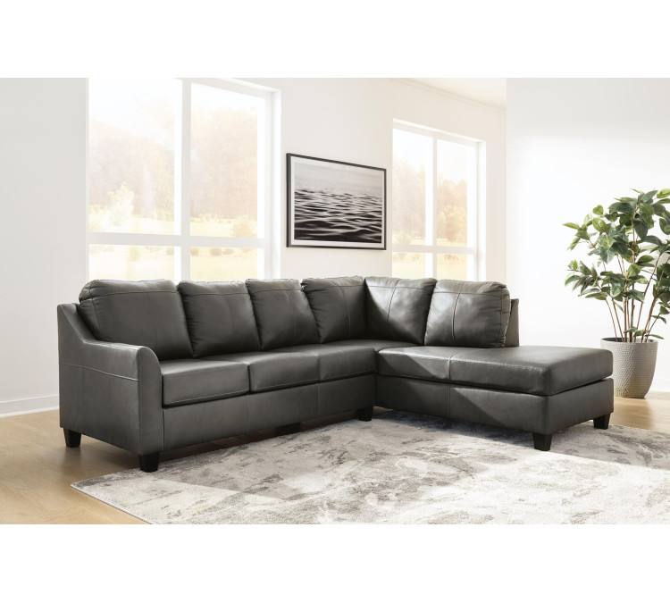 Valderno 2-Piece Sectional with Chaise - Fog