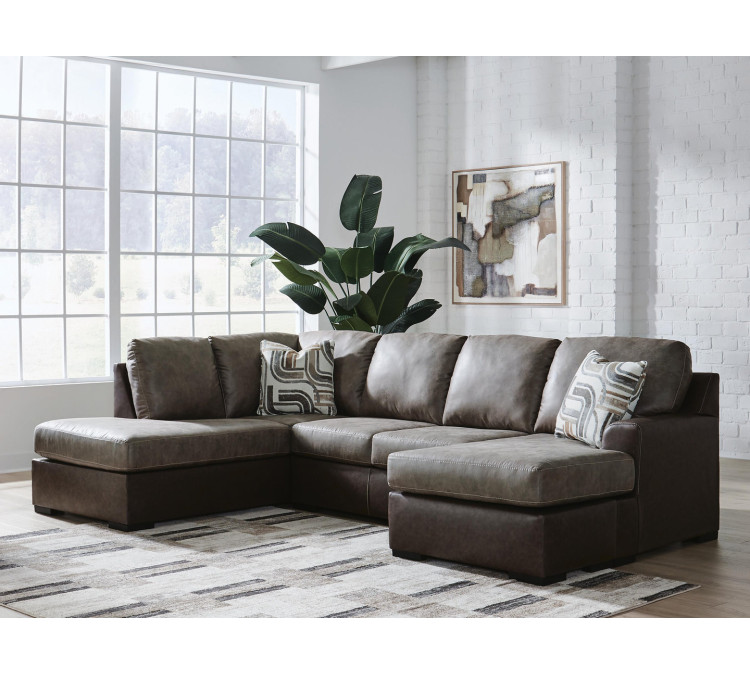 Baltic-Park 2-Piece Sectional with Chaise - Fossil