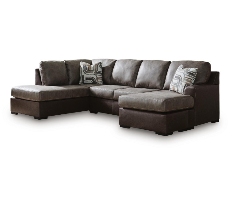 Baltic-Park 2-Piece Sleeper Sectional with Chaise - Fossil