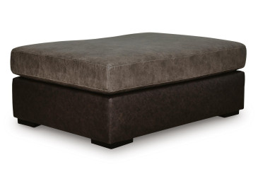 Baltic-Park Oversized Accent Ottoman - Fossil