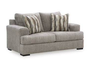 Crespino Loveseat - Fossil
